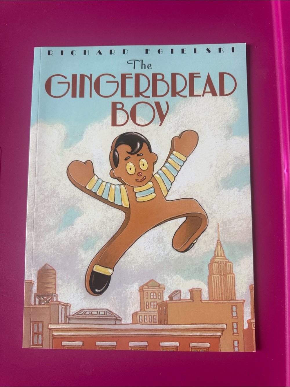 The Gingerbread Boy - Kids Picture Book (Brown)